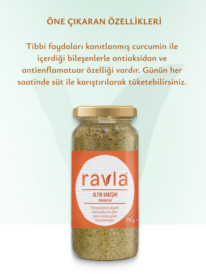 Ravla Altın Karışım - 140g