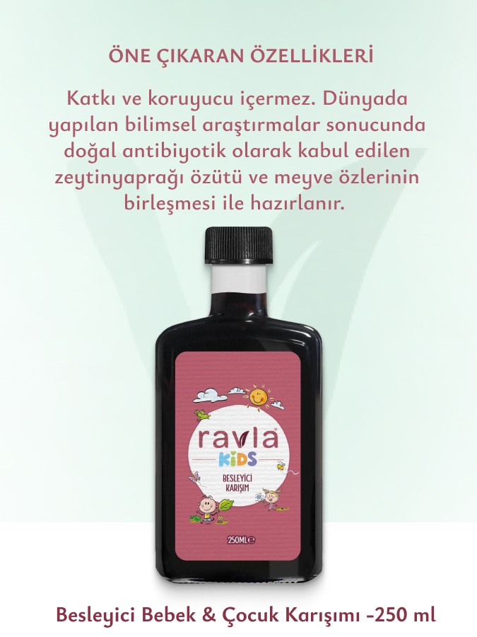 3'lü Ürün - Ravla Kids Besleyici Karışım 250ml