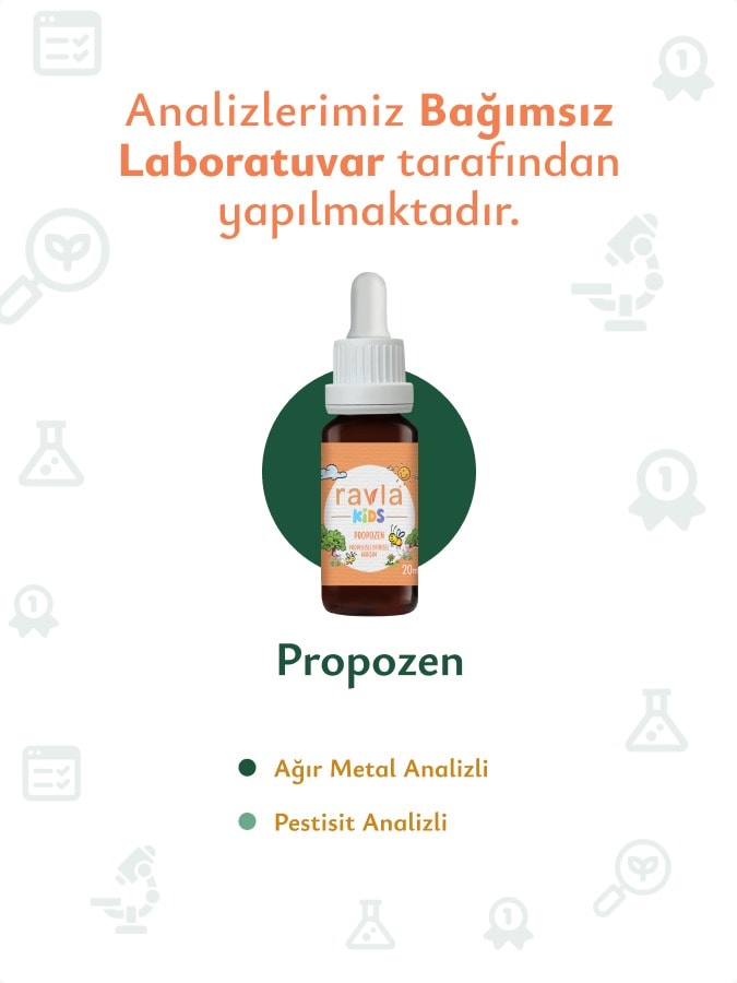 Ravla Kids Propozen Propolisli Bitkisel Karışım - 20ml