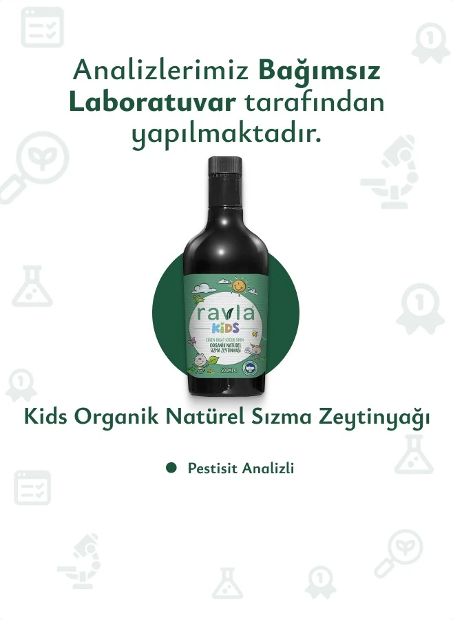 Ravla Kids Bio-Olivenöl extra vergine mit hohem Polyphenolgehalt – 500 ml