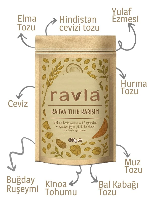 Ravla Kahvaltılık Karışım - 450g