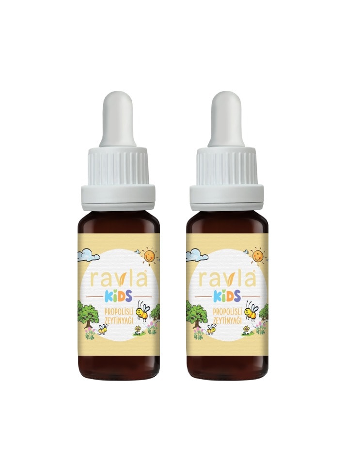 2'li Ürün - Ravla Kids Propolisli Zeytinyağ - 20ml