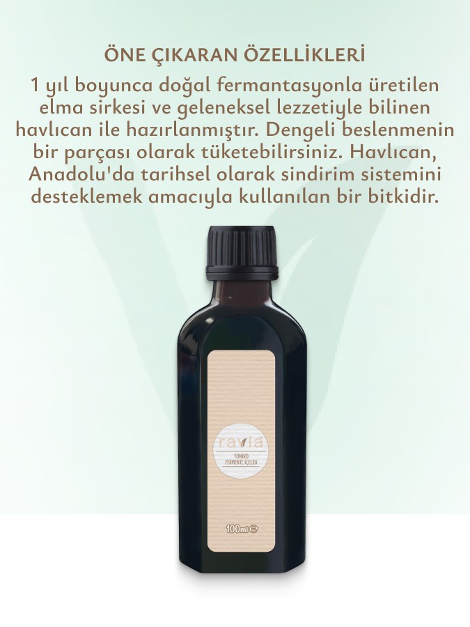 Ravla Toniko Fermente İçecek - 100ml
