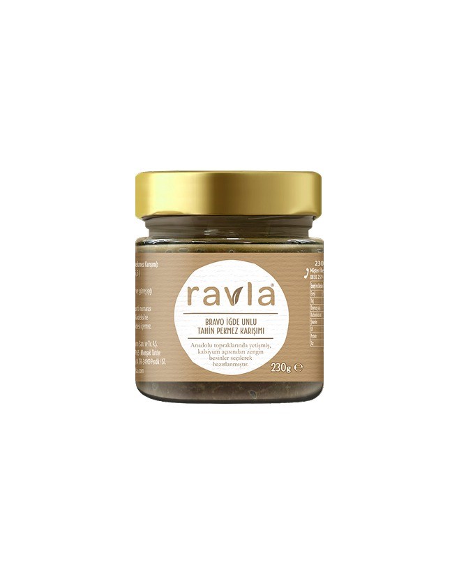 Ravla Bravo İğde Unlu Tahin Pekmez Karışımı - 230g
