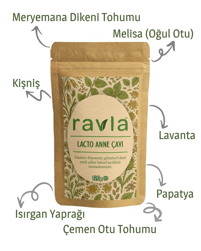 Ravla Lacto Anne Çayı -  120g