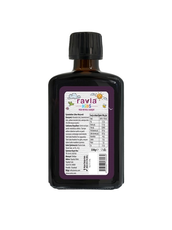 Ravla Kids Mor Meyveli Karışım - 330g