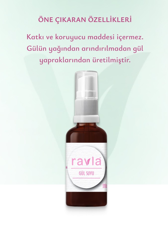 Ravla Gül Suyu - 50ml