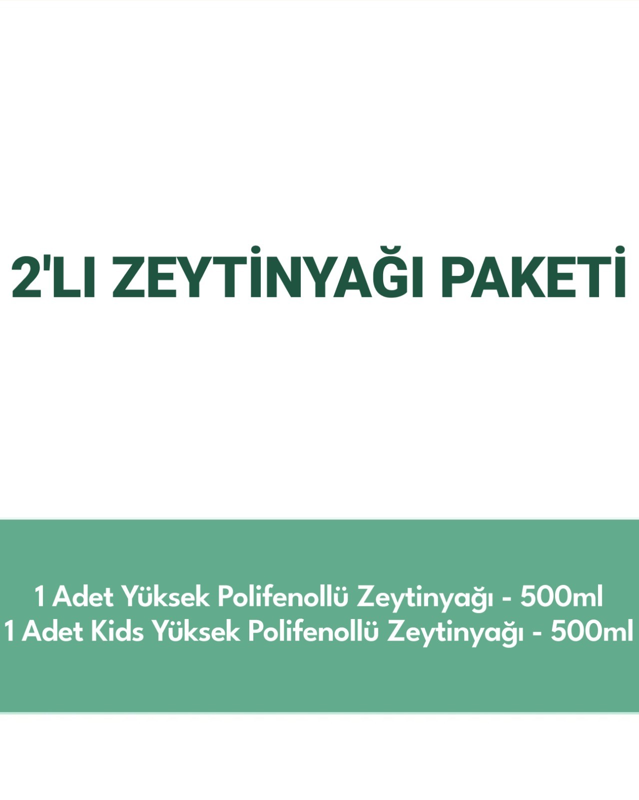 2'li Ürün - Ravla Yüksek Polifenollü Organik Naturel Sızma Zeytinyağı - 500ml / Ravla Kids Yüksek Polifenollü Organik Naturel Sızma Zeytinyağı - 500ml