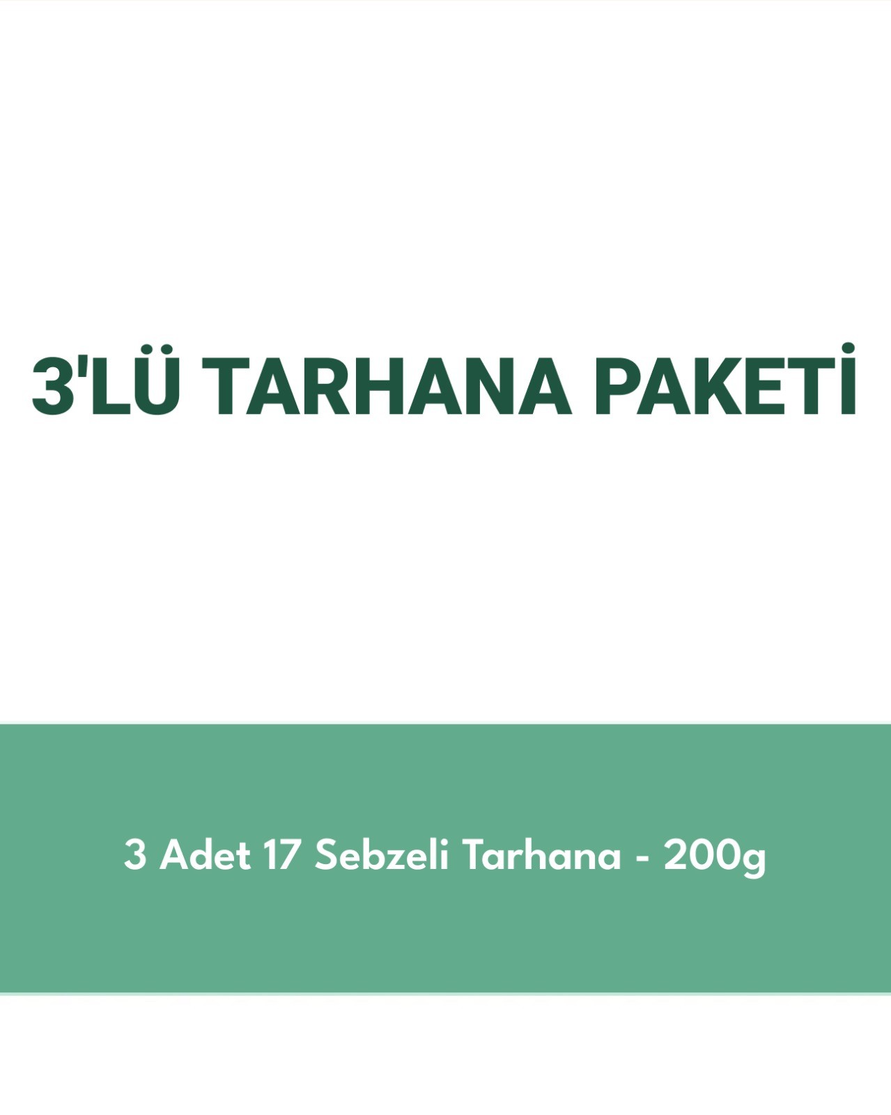 3'lü Ürün - Ravla 17 Sebzeli Tarhana 200g