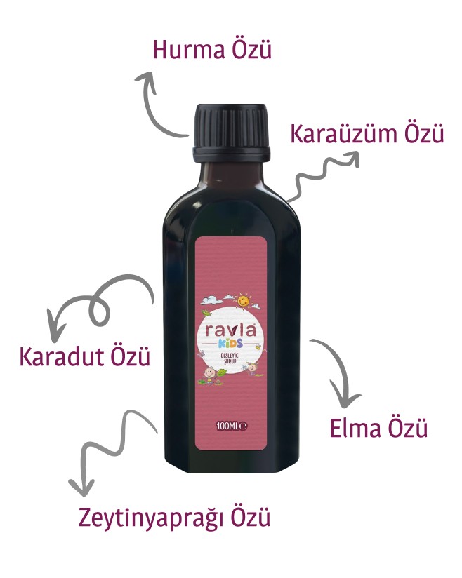 Ravla Kids Besleyici Karışım - 100ml