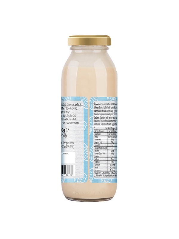 Ravla Badem İçeceği Konsantresi (Ağır Metal Analizli) - 250g