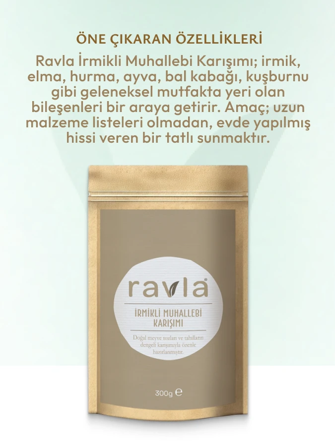 Ravla İrmikli Muhallebi Karışımı - 300g