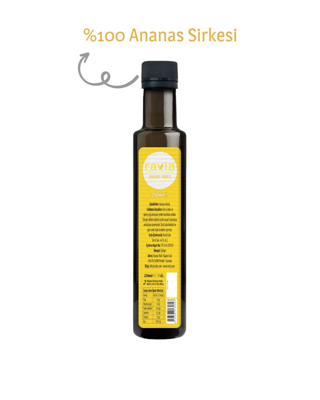 Ravla Ananas Sirkesi - 250ml 