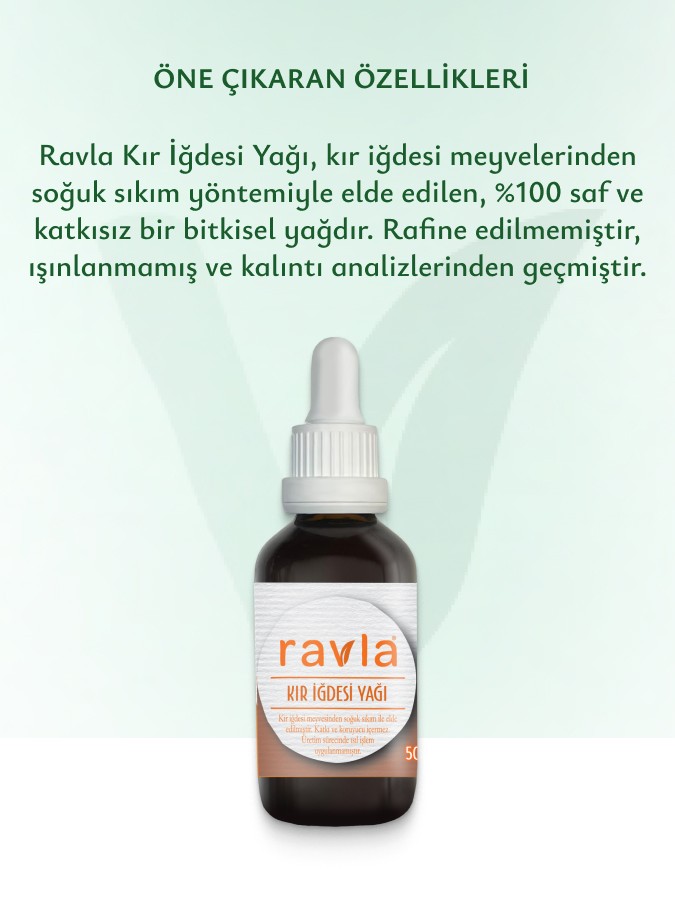 Ravla Kır İğdesi Yağı - 50ml