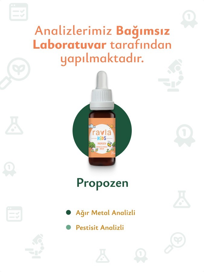 Ravla Kids Propozen Propolisli Bitkisel Karışım - 20ml