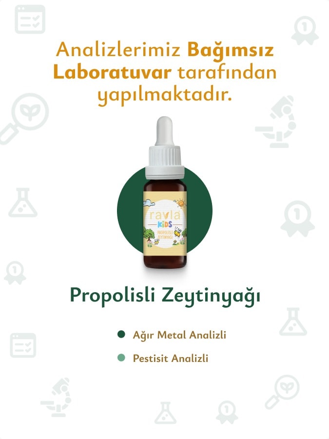 2'li Ürün - Ravla Kids Propolisli Zeytinyağ - 20ml