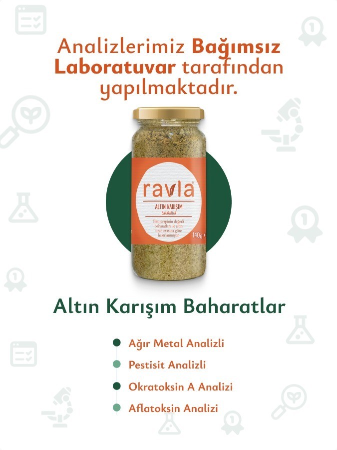Ravla Altın Karışım - 140g