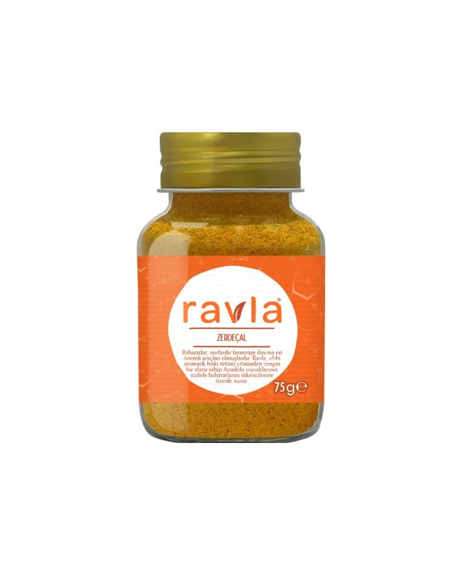 Ravla Zerdeçal (Ağır Metal ve Pestisit Analizli) - 75g