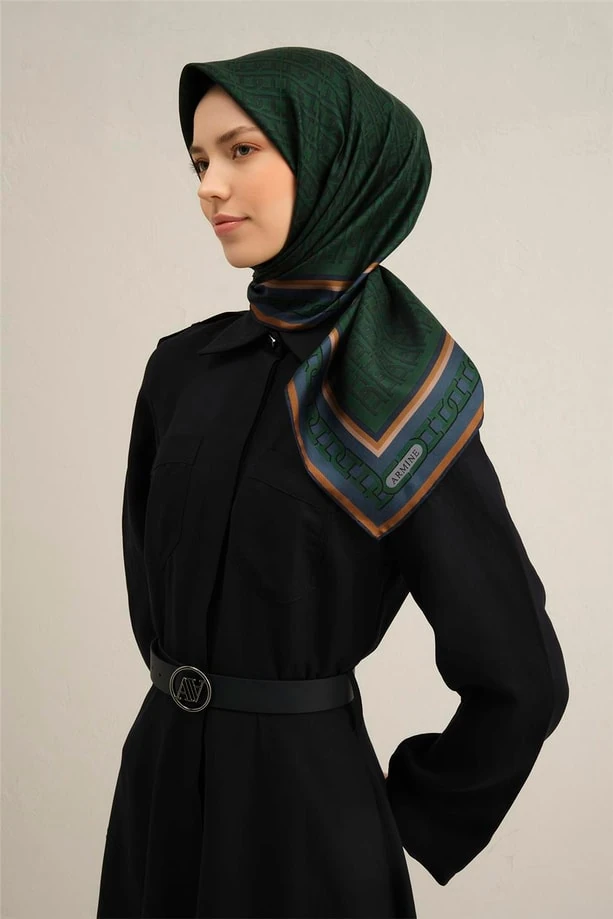 ARMİNE SURA İPEK EŞARP 9307-80