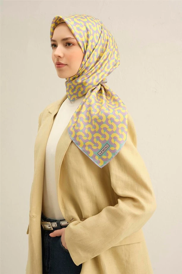 ARMİNE SURA İPEK EŞARP 9321-53