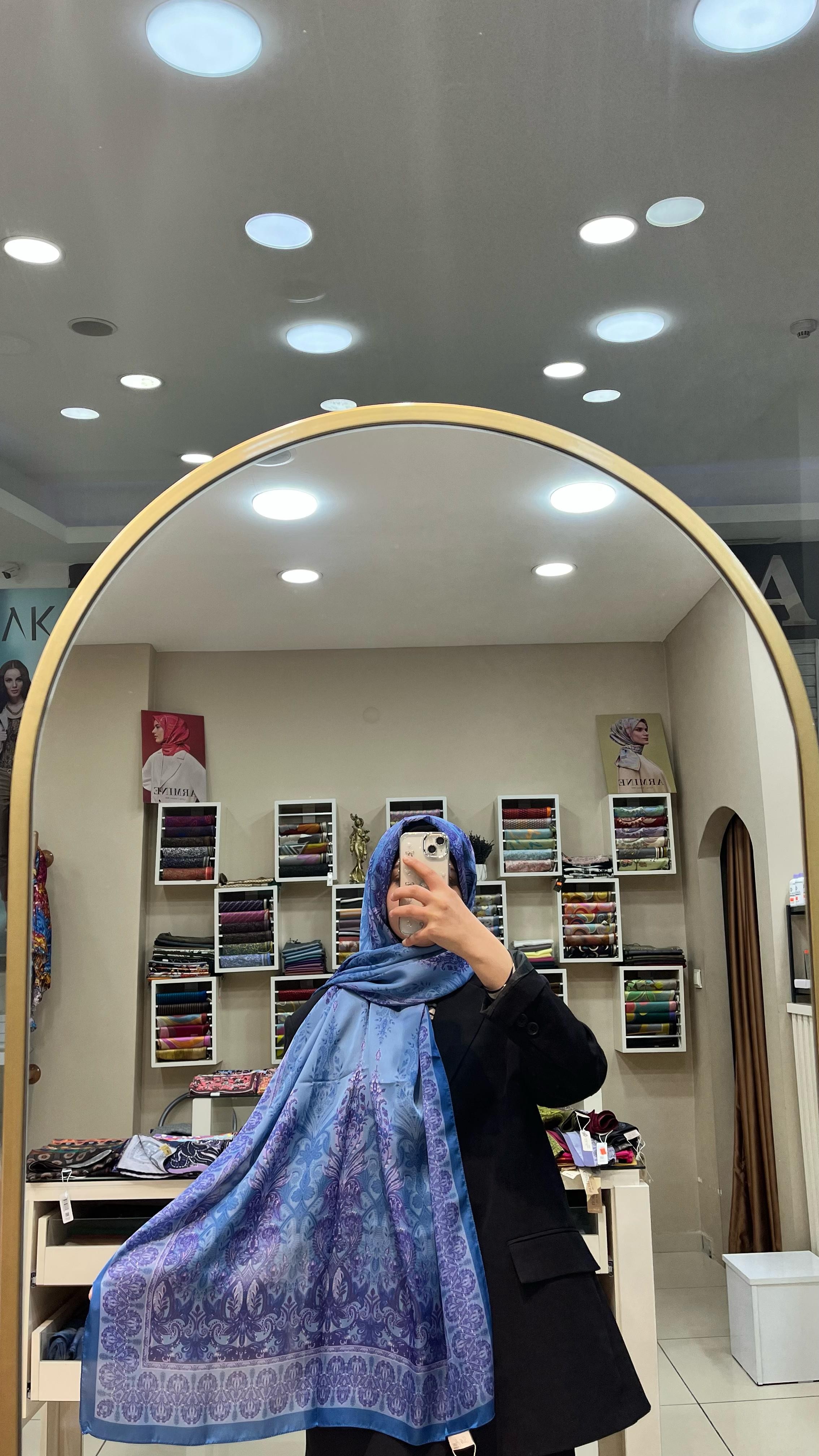 Silk Home Hint İpeği şal