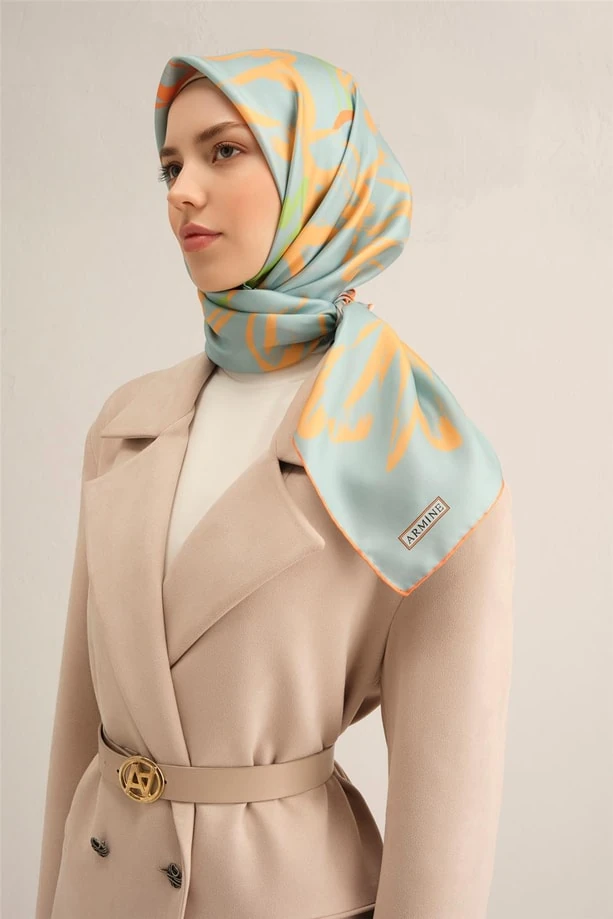 ARMİNE SURA İPEK EŞARP 9322-04