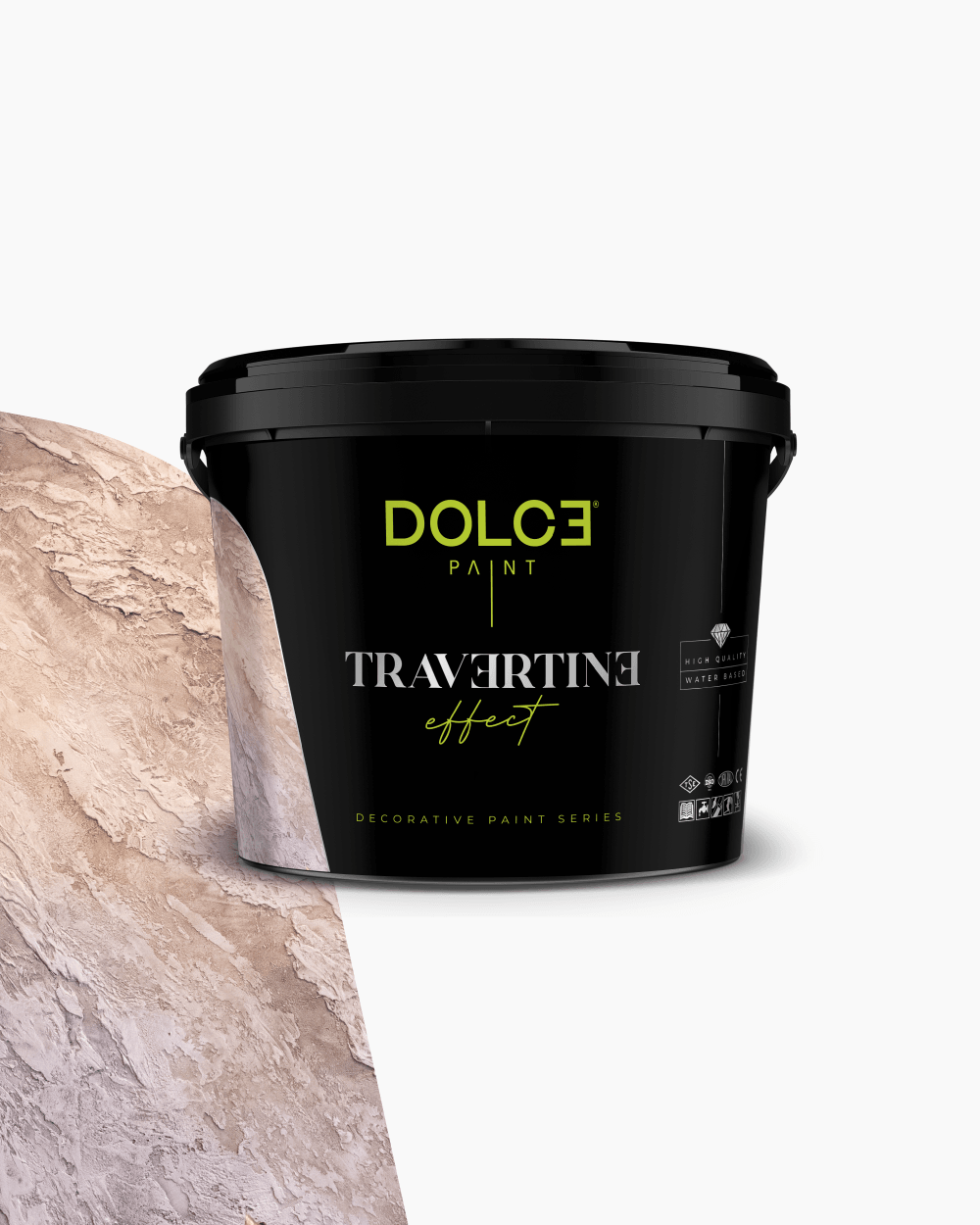 Travertine Effect - Traverten Görünümlü Dekoratif Sıva