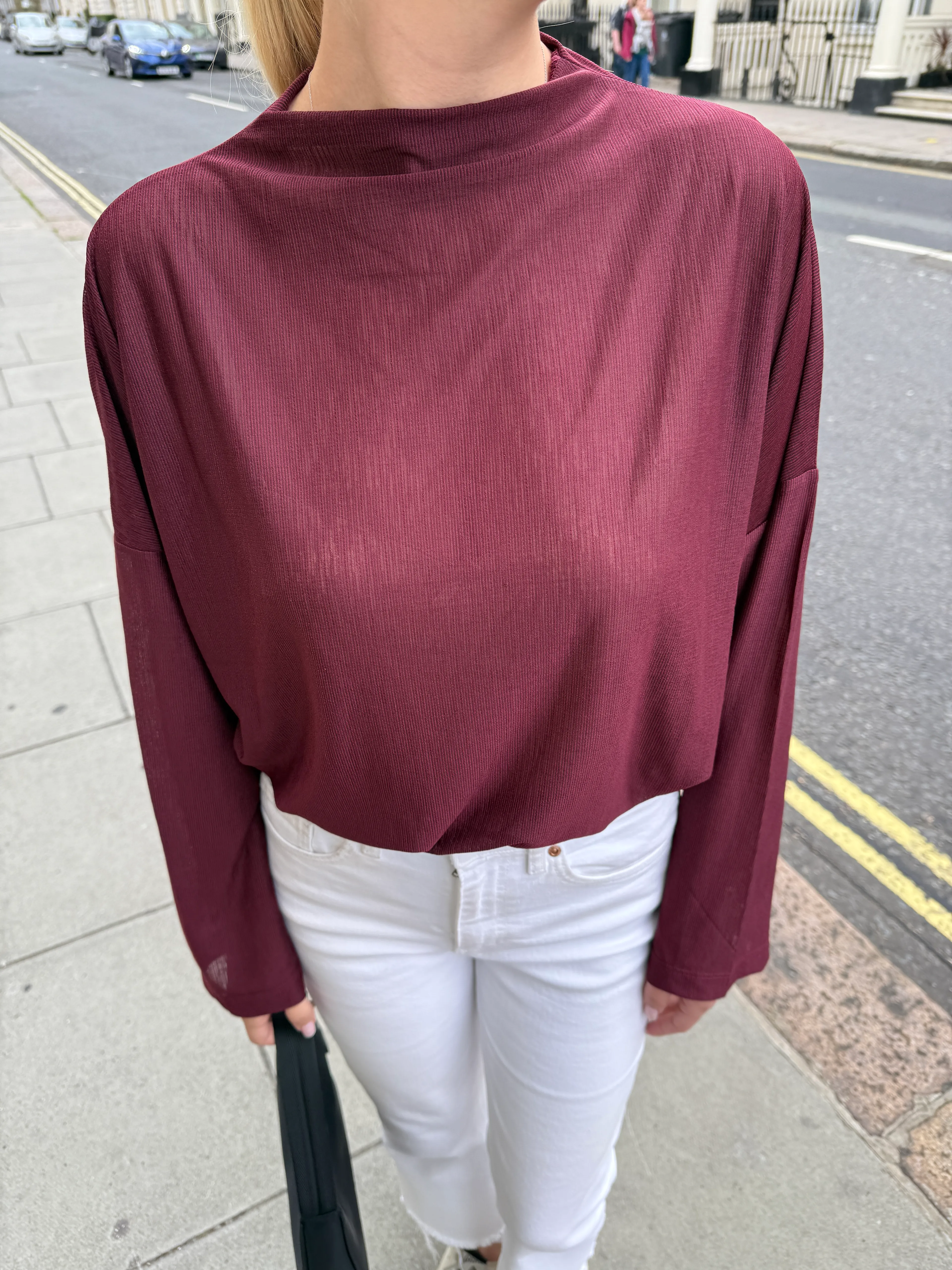 TRANSPARAN BORDO BLUZ