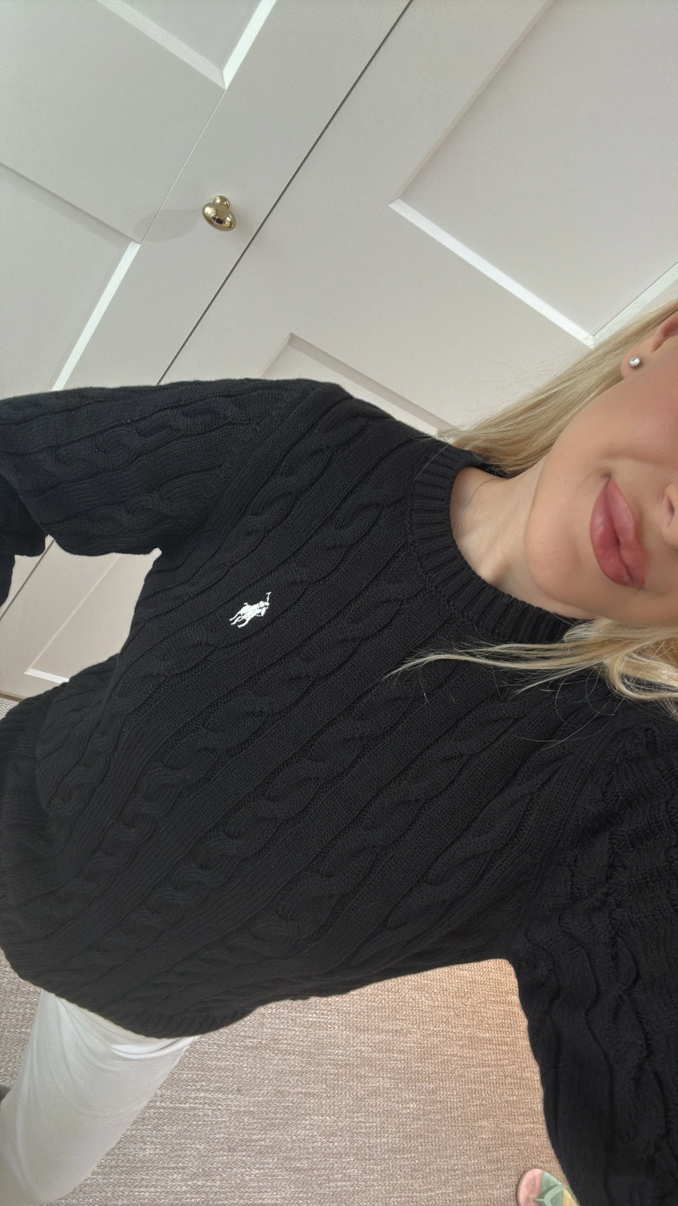 MARKA MODEL BİSİKLET YAKA KAZAK-SİYAH