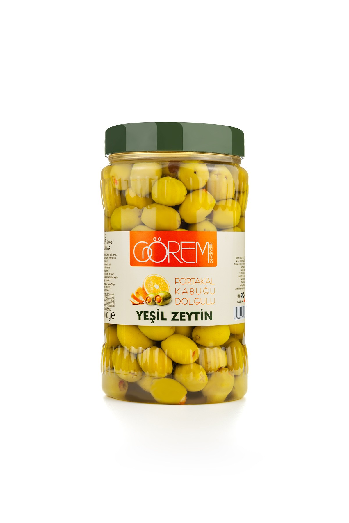 Portakal Kabuğu Dolgulu Zeytin 1 kg