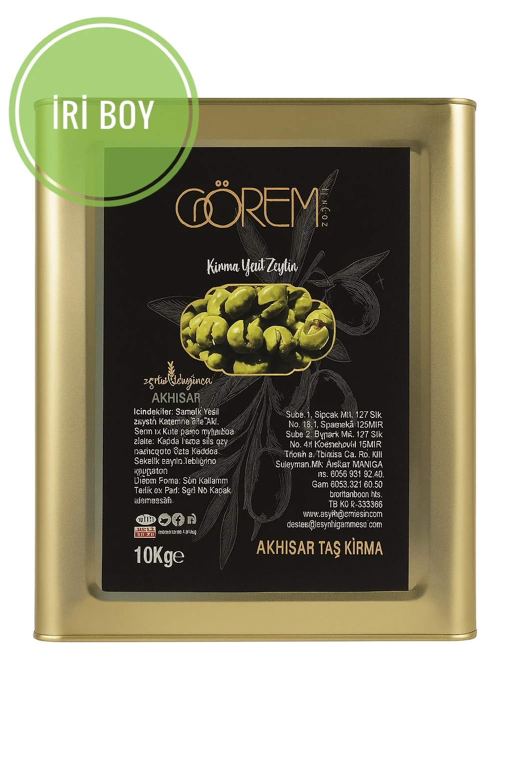 #İri Boy Akhisar Taş Kırma 10 kg.