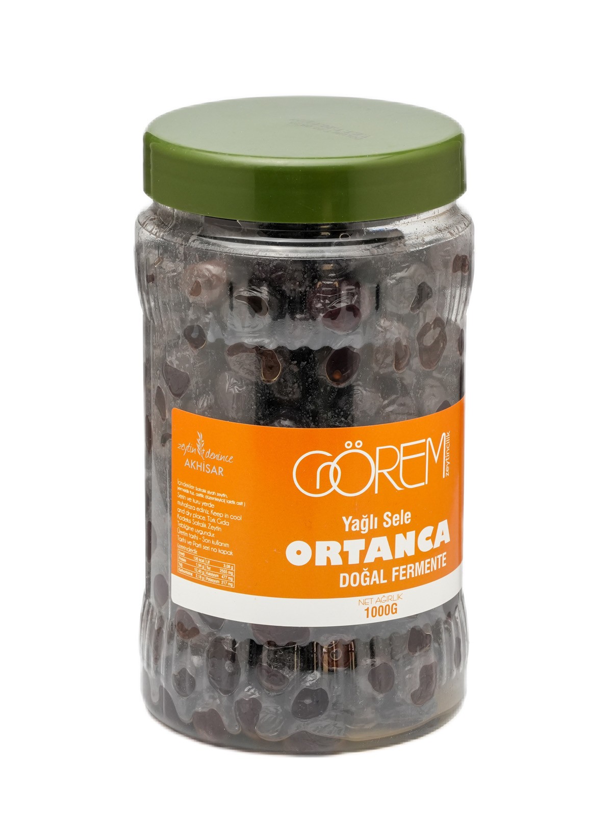 Ortanca Boy Yağlı Sele Zeytin 