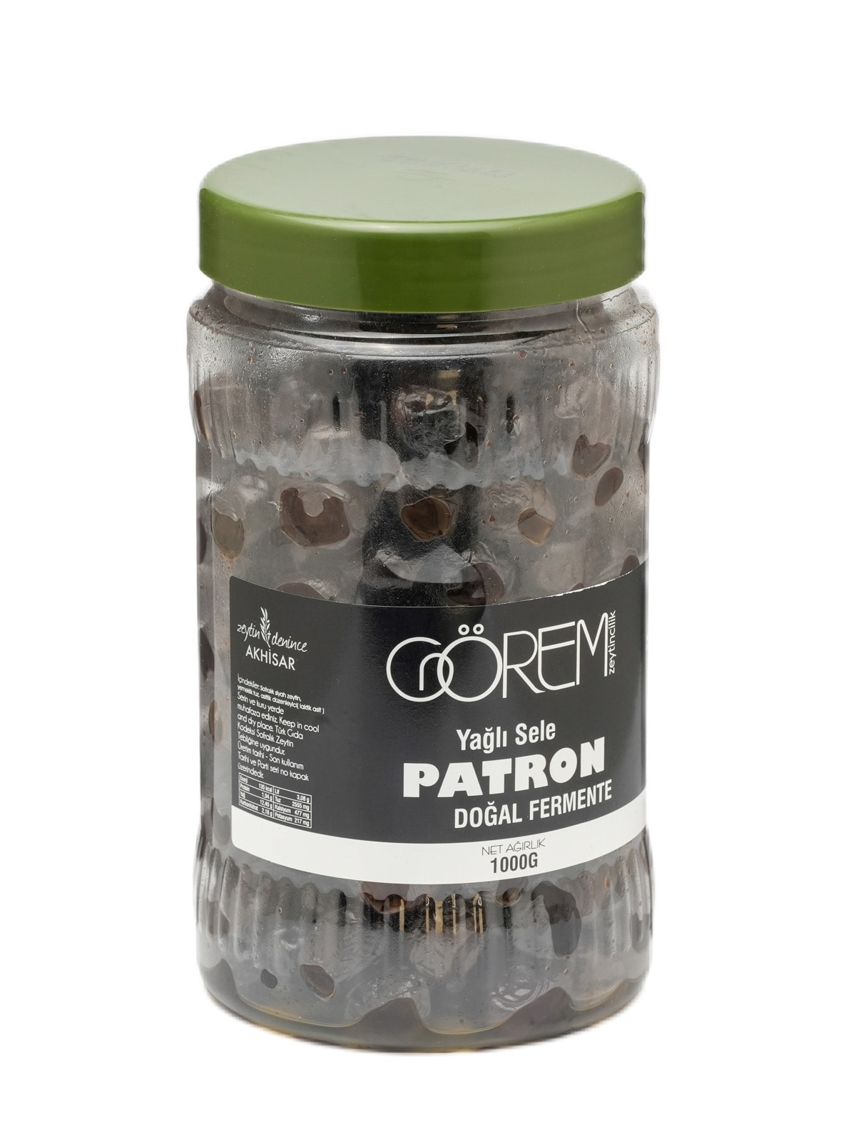 Patron Boy Yağlı Sele Zeytin 