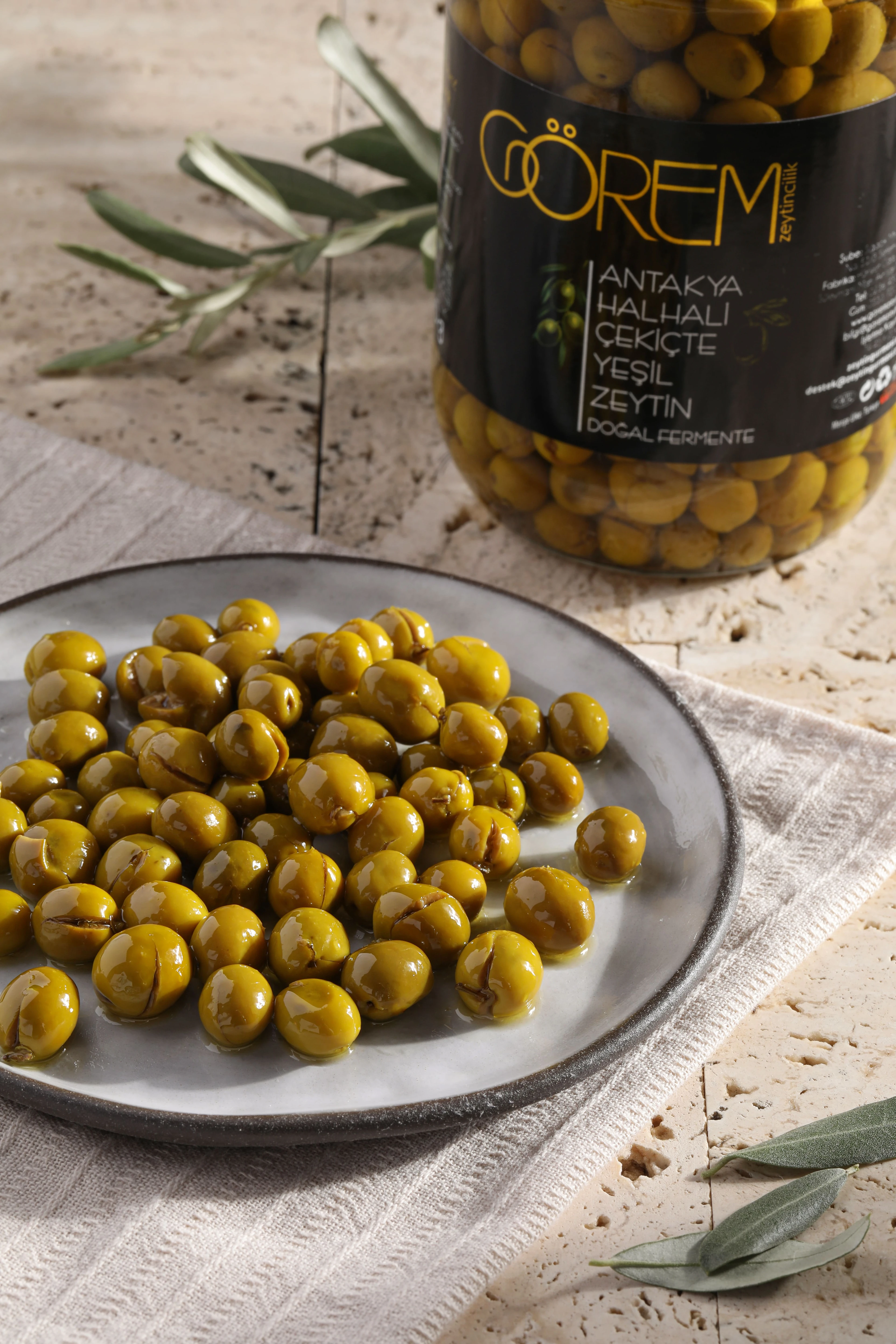 Antakya Hal Hali Usulu Çekiçte Zeytin 400 gr.