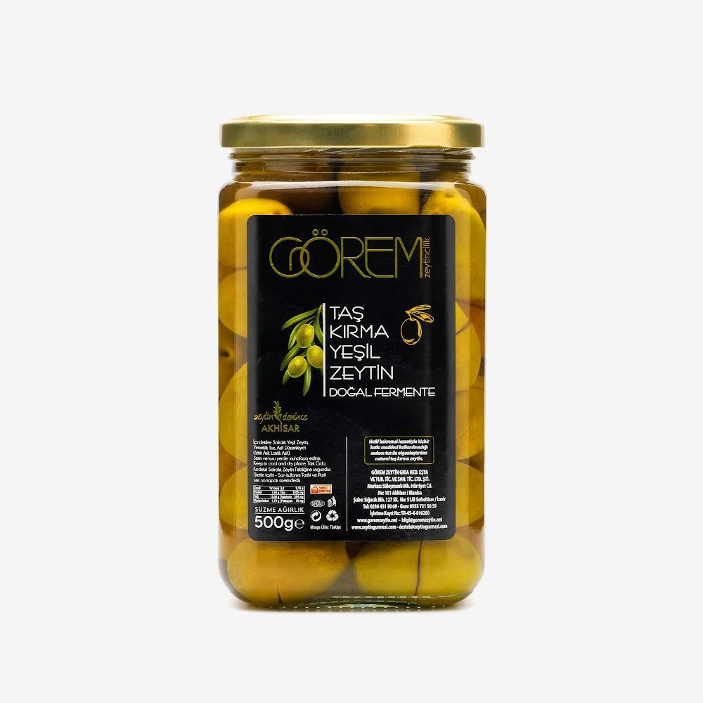 Kalamata Çekiçte Yeşil Zeytin 500 gr.