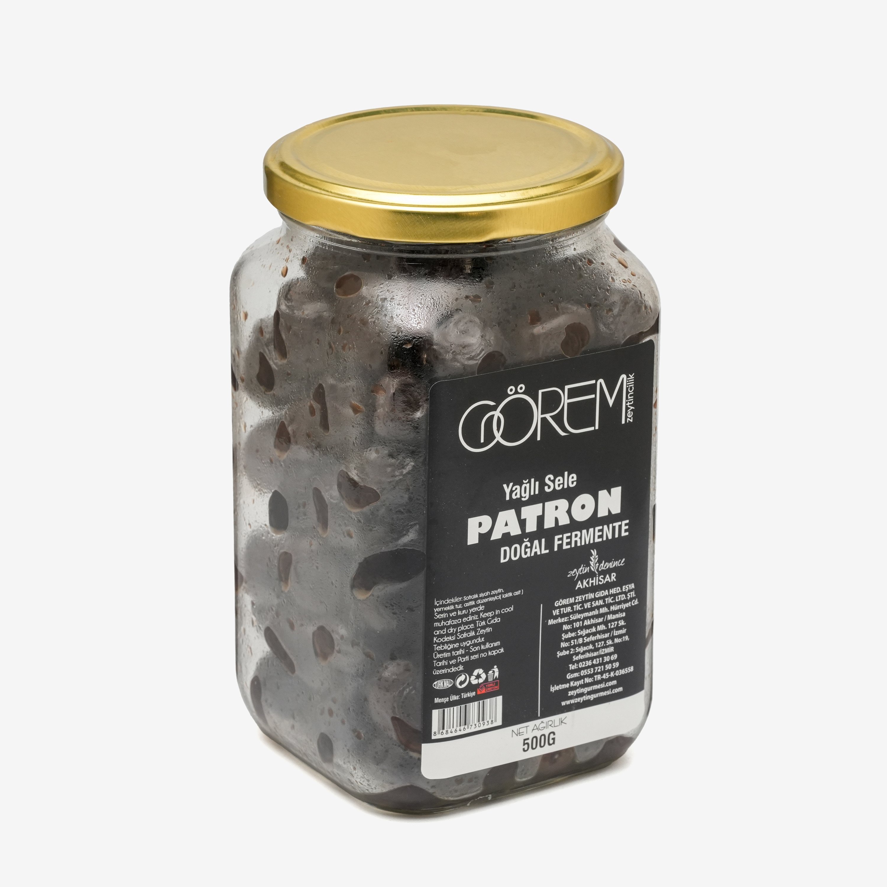 Patron Boy Yağlı Sele Zeytin 