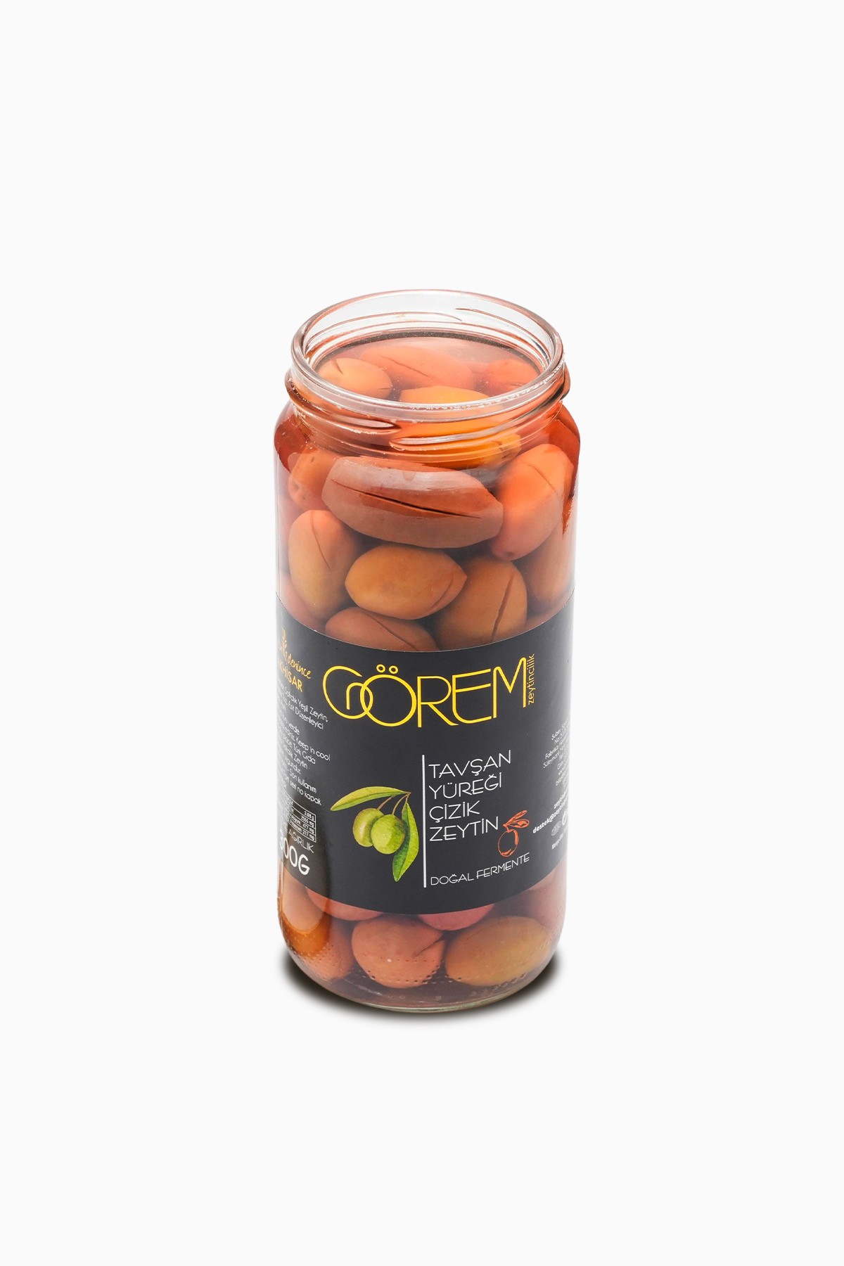 Tavşan yüreği çizik zeytin 300 gr