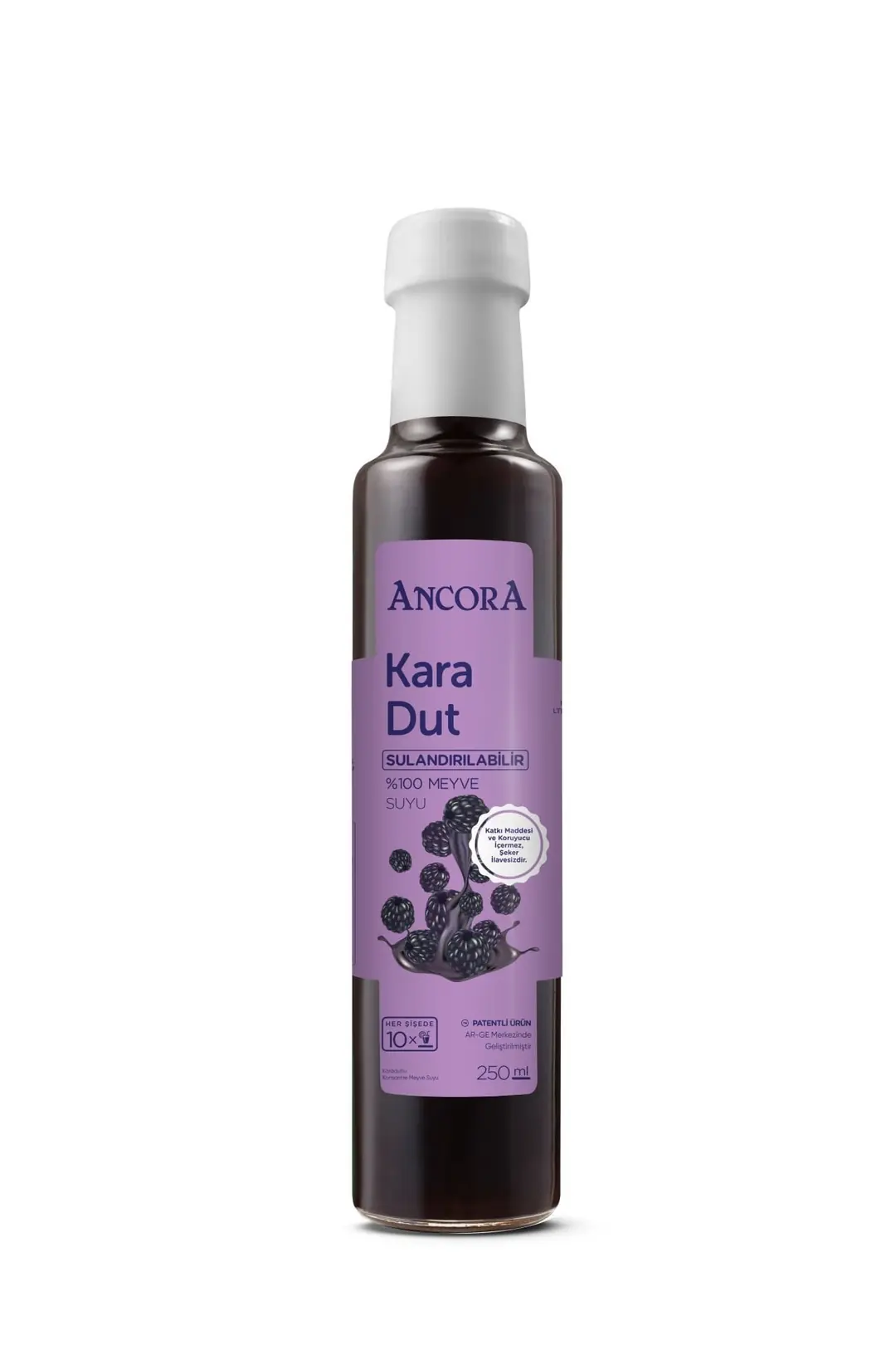Ancora Karadut 250ml Sulandırılabilir Meyve Suyu)