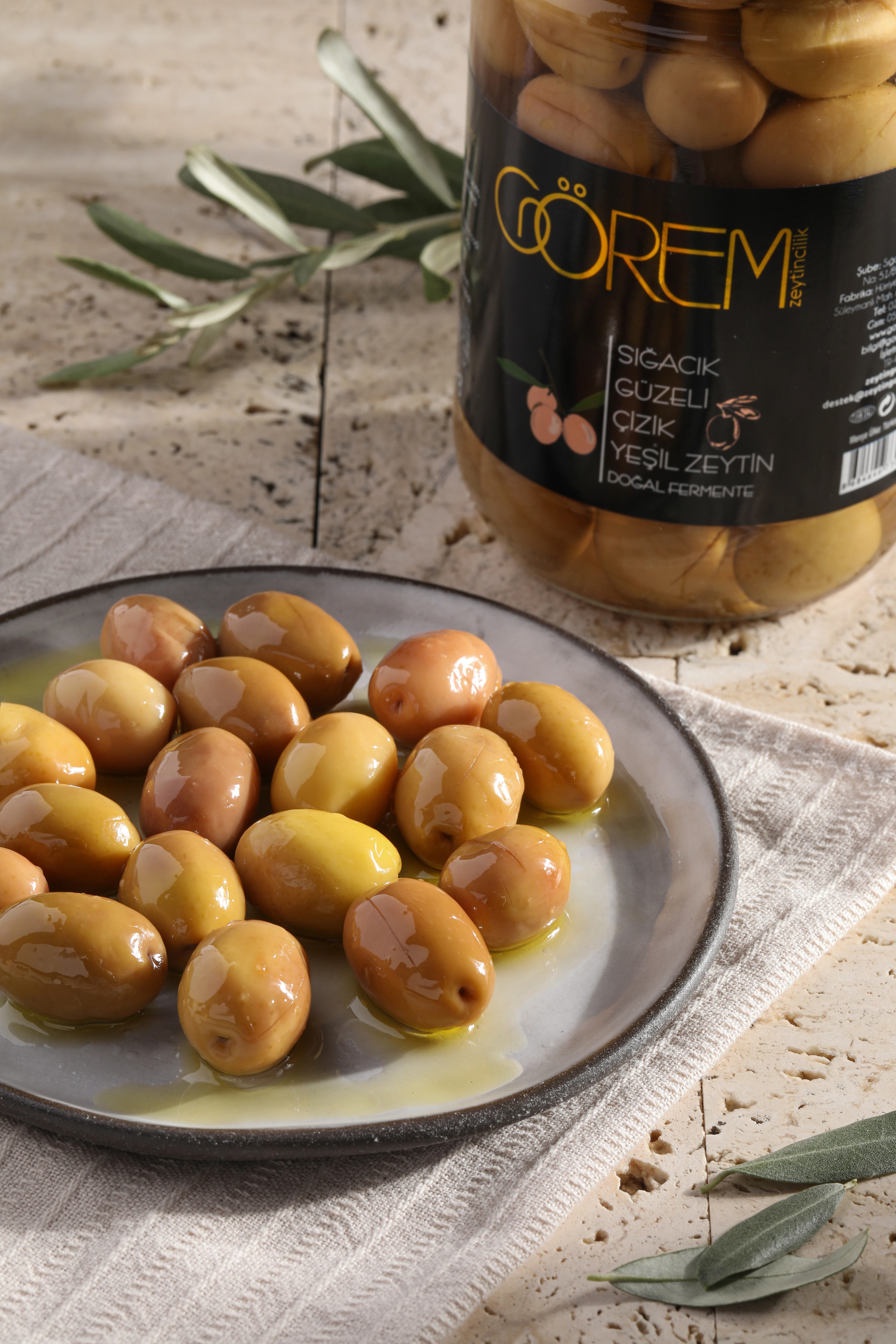 Sığacık Güzeli Çizik Zeytin (XL) 400 gr.