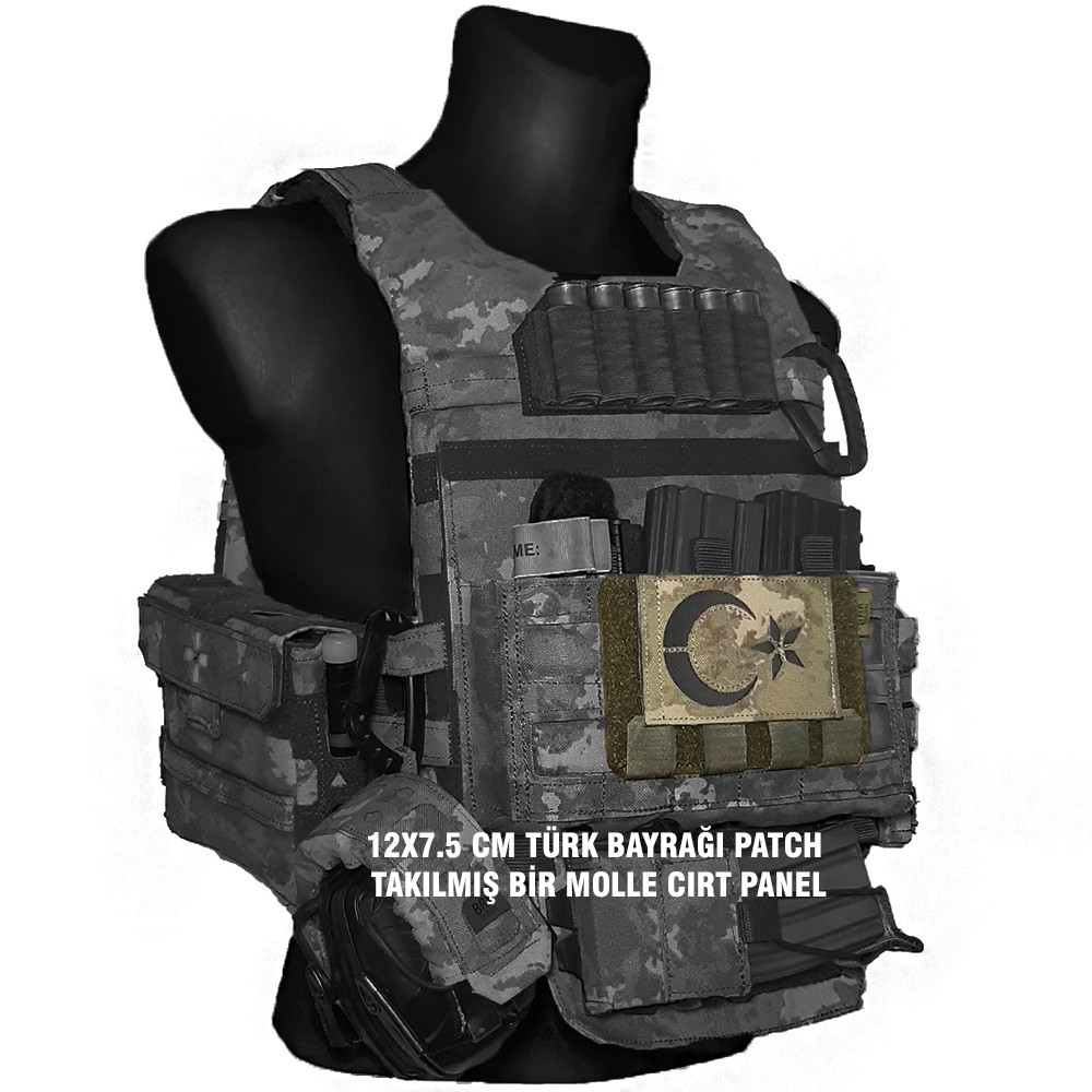 Molle Cırt/Velcro Panel (Patch Ve Benzeri Aksesuarlar İçin)