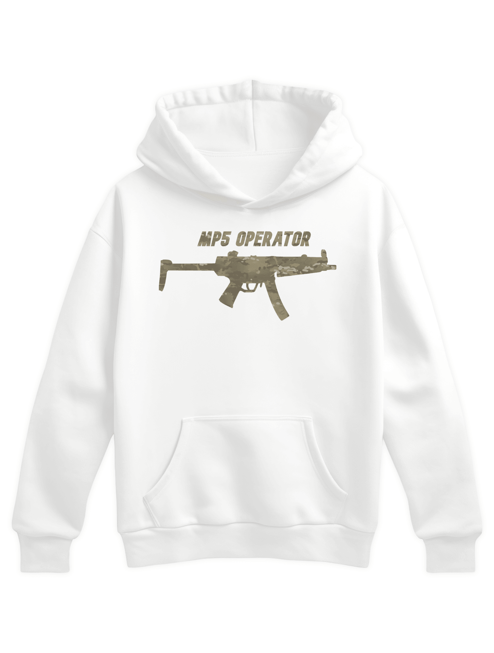 MP5 OPERATOR MULTİCAM HOODİE  - Beyaz