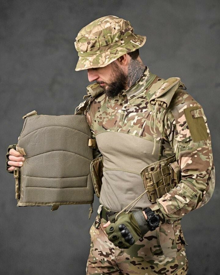 Pratik Hücum Yeleği MULTİCAM KAMUFLAJ