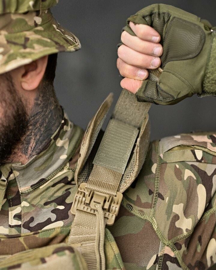 Pratik Hücum Yeleği MULTİCAM KAMUFLAJ