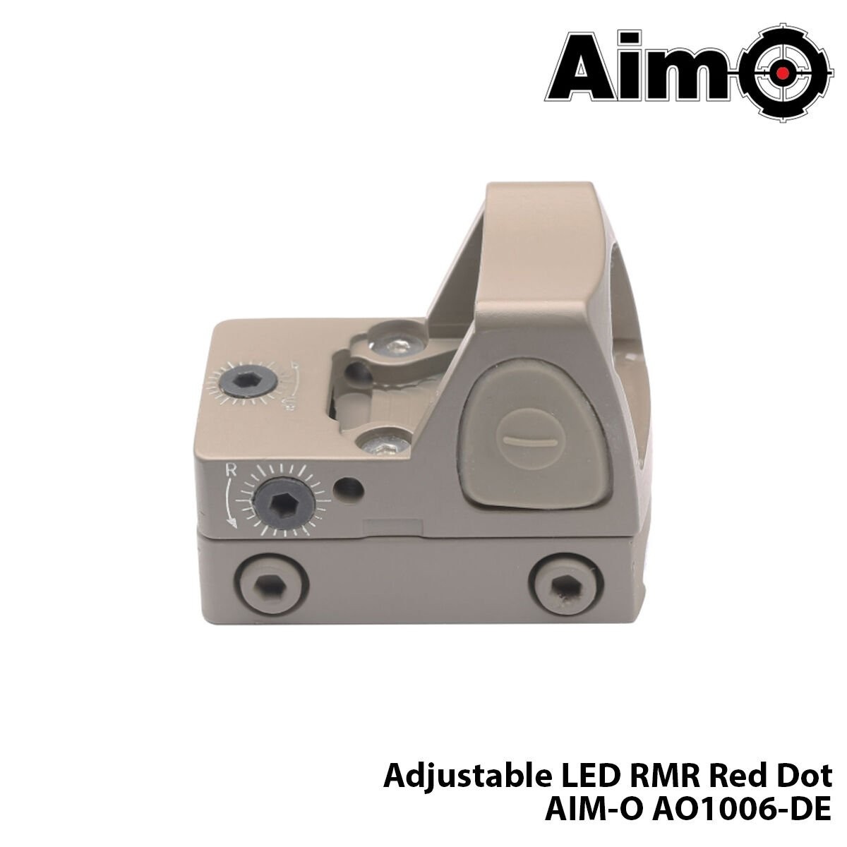 Red-Dot Adjustable LED RMR-TAN AIM-O AO1006-DE