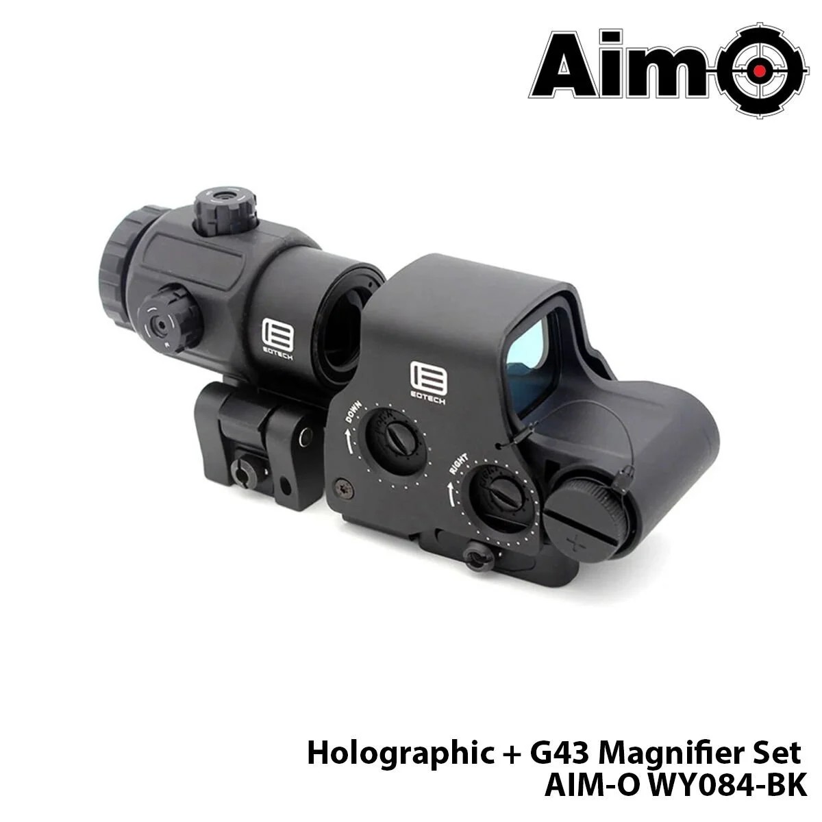 Holographic + G43 Magnifier Set AIM-O WY084-BK