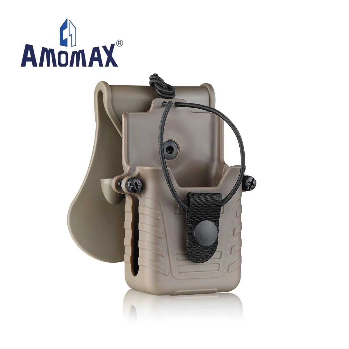 Amomax Telsiz Kılıfı Tan AM-RHF