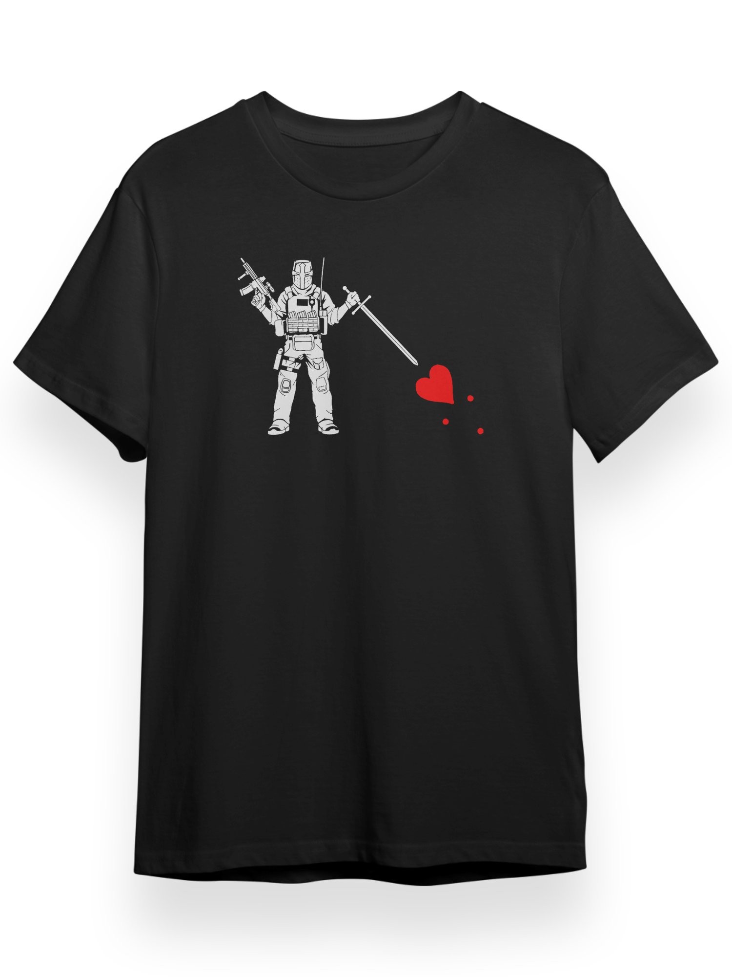 BLACK BEARD FOG MODERN Tshirt