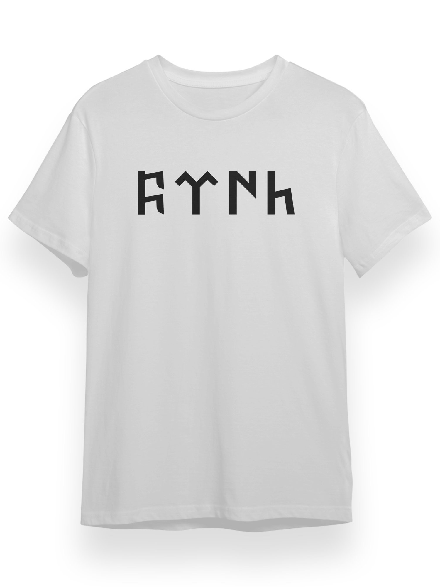 GÖKTÜKÇE TÜRK Siyah Tshirt Ön