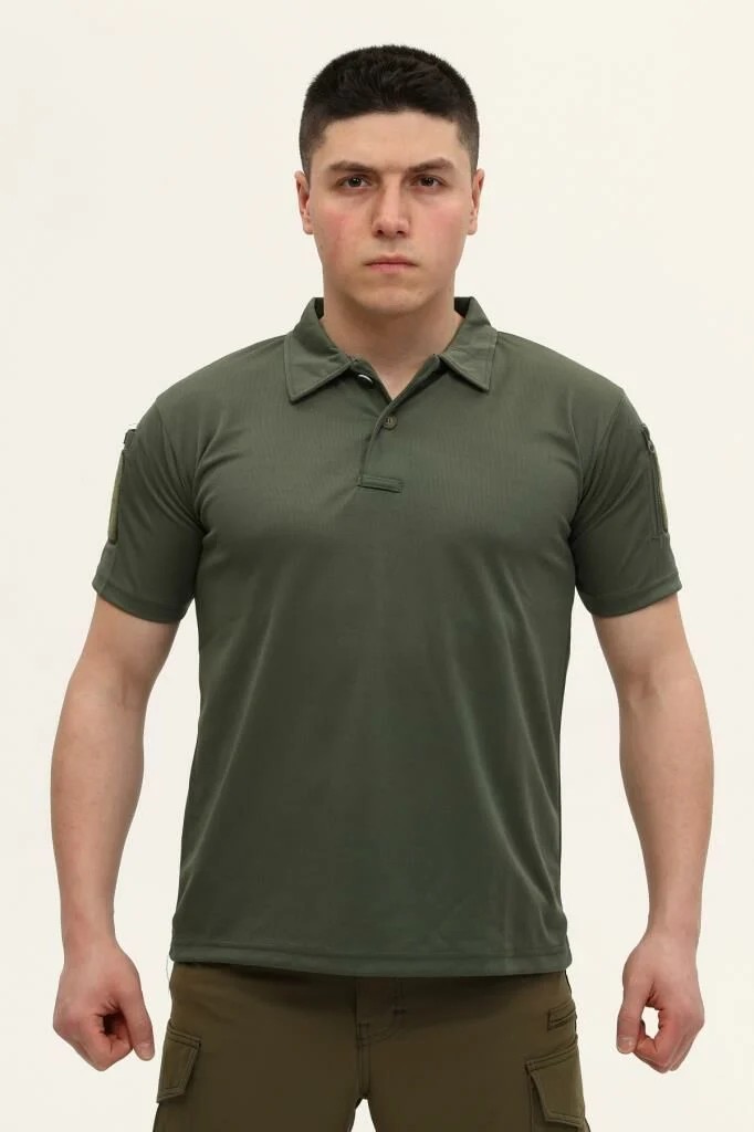 Single Sword Regular Fit Polo Yaka Kısa Kollu Erkek Tişört Yazlık