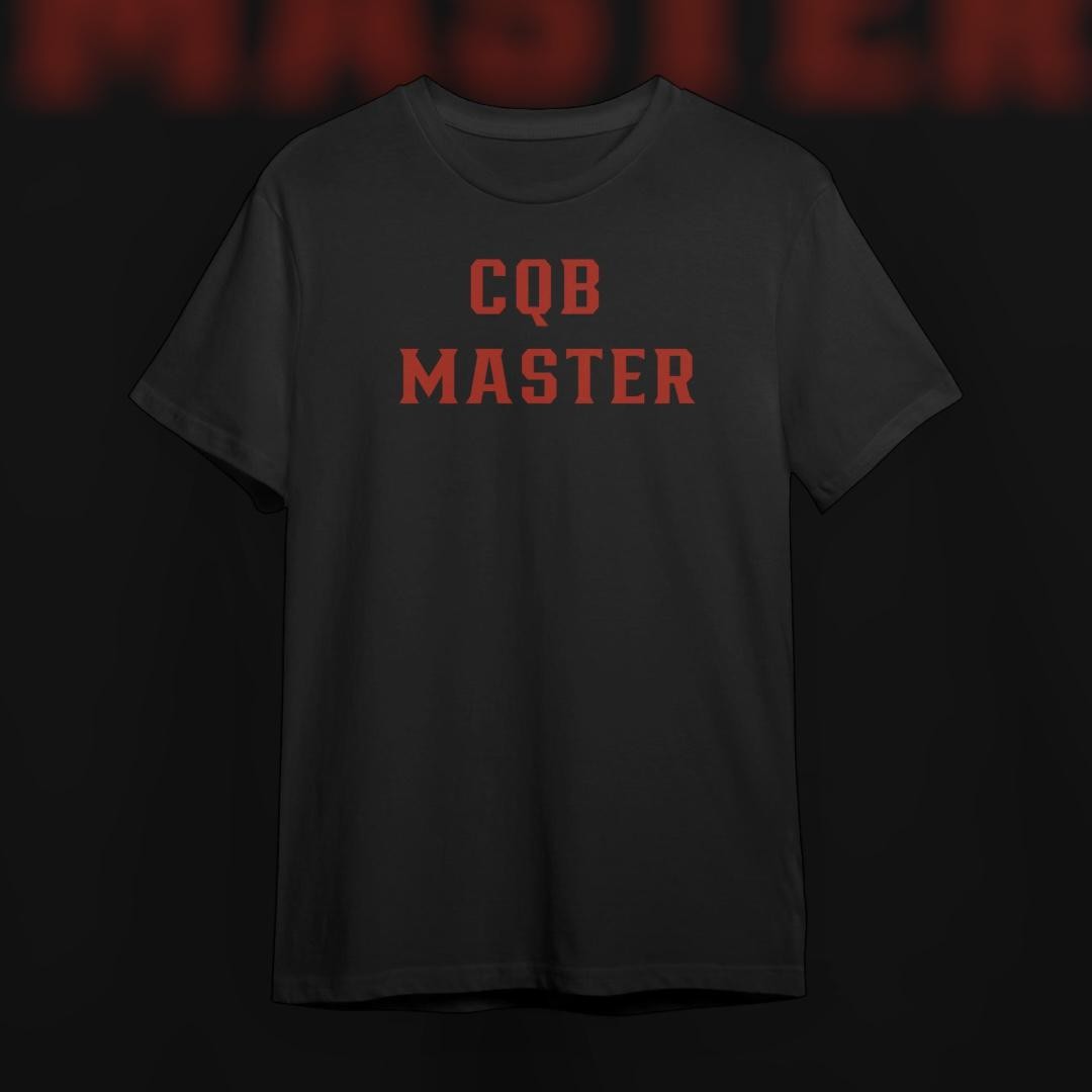 CQB MASTER KIRMIZI Tshirt